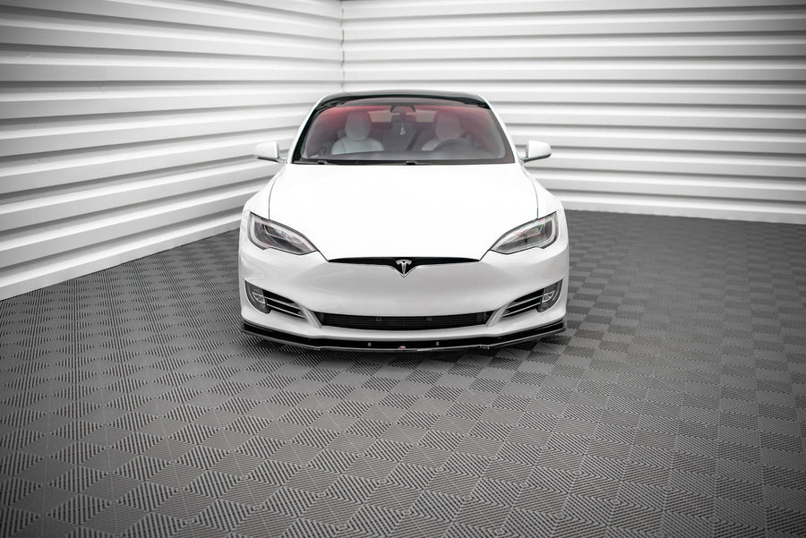 Maxton Design Tesla Model S (Facelift) Front Splitter V.1