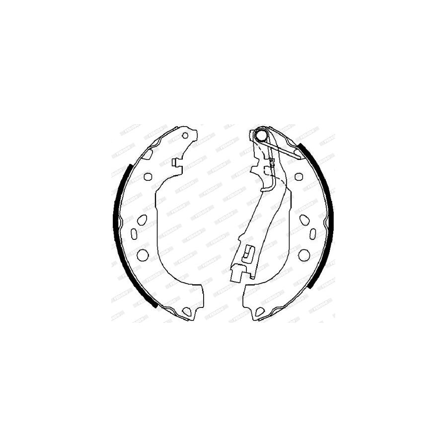 FERODO PREMIER FSB4015 Brake Shoe Set