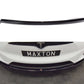 Maxton Design TE-MODELX-FD1T Front Splitter V.1 Tesla Model X | Duco Car Parts UK Car Parts