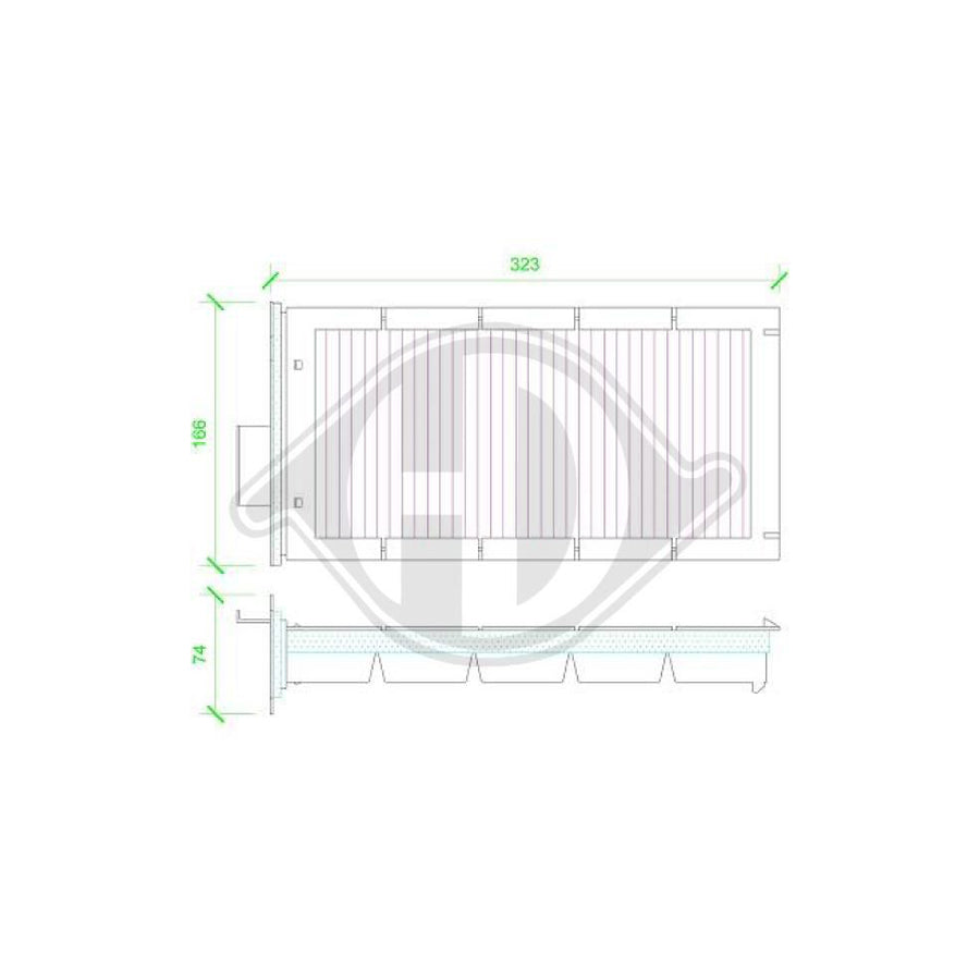 Diederichs Dci0114 Pollen Filter For Citroen C5 | Duco Car Parts UK Car Parts