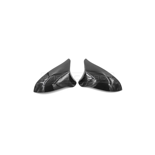 Basic Carbon BMW F80 M3 LHD Stick-On Style Mirror Covers