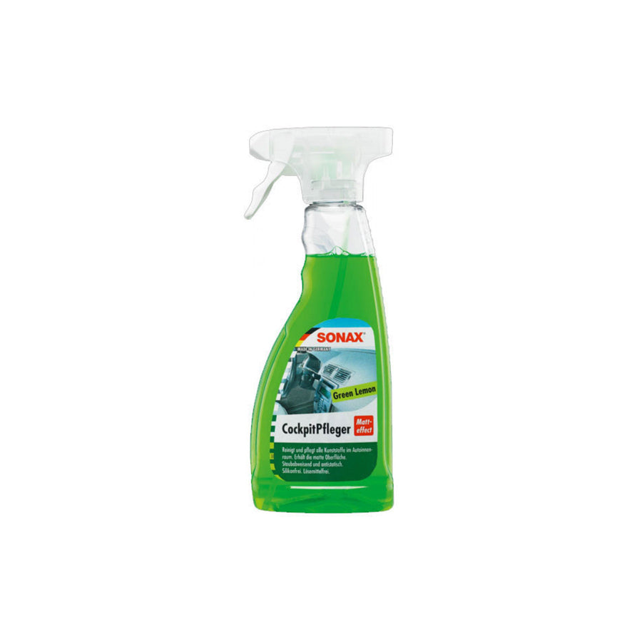 Sonax Cockpit Spray Matt Effect Green Lemon 500ml | ML Performance Car Care