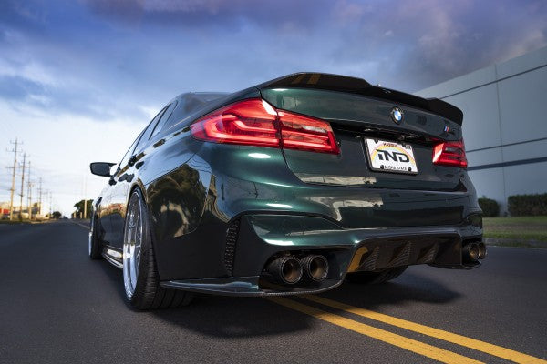 Eisenmann B5459.00904.11 Sport Rear Muffler Silver Anodised Tips With Straight Cut For BMW 5 Series Sedan | Duco Car Parts UK Car Parts