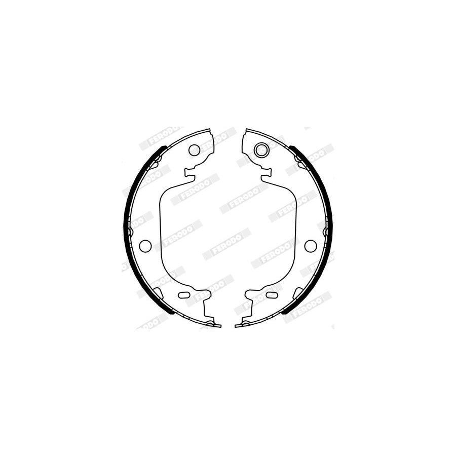 FERODO FSB4321 Brake Shoe Set for TOYOTA Prius Plus XW40