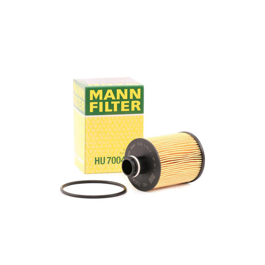 MANN-FILTER HU 7004/1 x Oil Filter with seal, Filter Insert