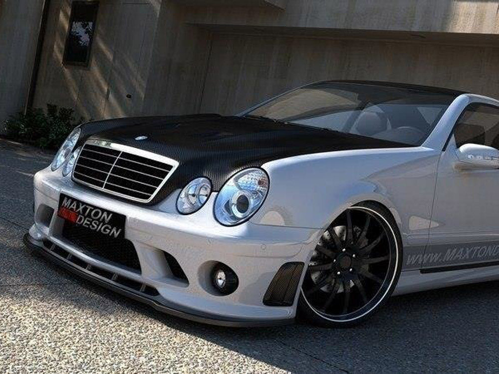 Maxton Design ME-CLK-208-AMG204-FD1T Front Splitter Mercedes CLK W208 | Duco Car Parts UK Car Parts