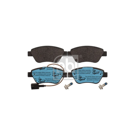 Febi Bilstein 116055 Brake Pad Set For Fiat 500 C Convertible 312 Front Axle With Bolts Screws