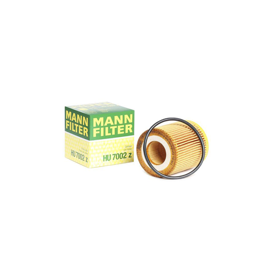 MANN-FILTER HU 7002 z Oil Filter with seal, Filter Insert