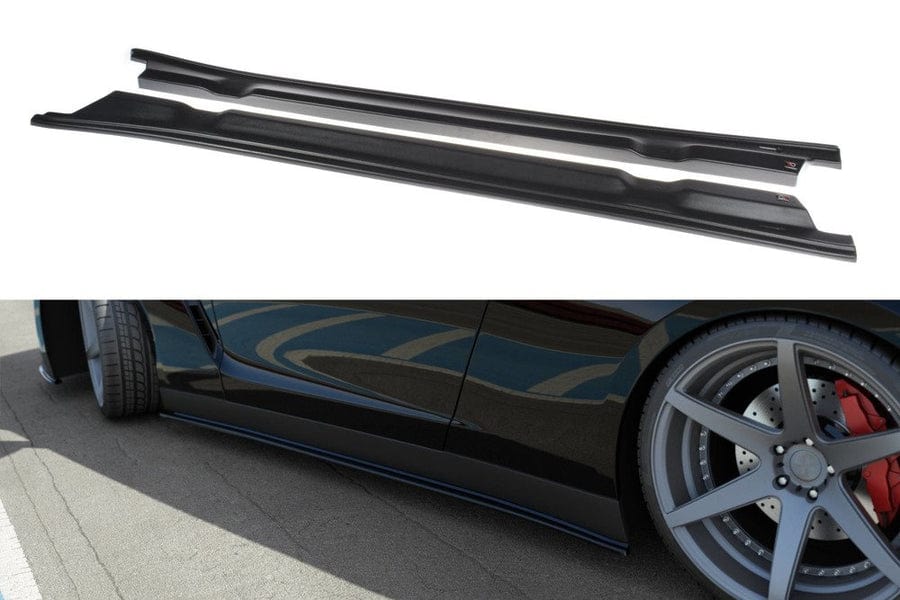 Maxton Design NI-GTR-3-SD1T Side Skirts Diffusers Nissan GT-R R35 (Pre-Facelift) | Duco Car Parts UK Car Parts