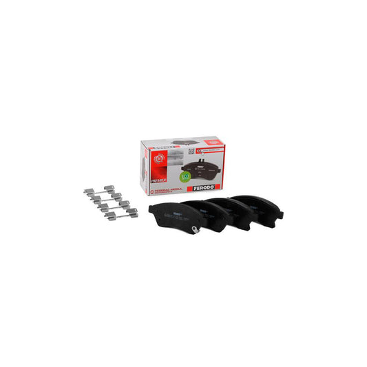 Ferodo Premier Eco Friction Fdb4262 Brake Pad Set With Acoustic Wear Warning With Accessories