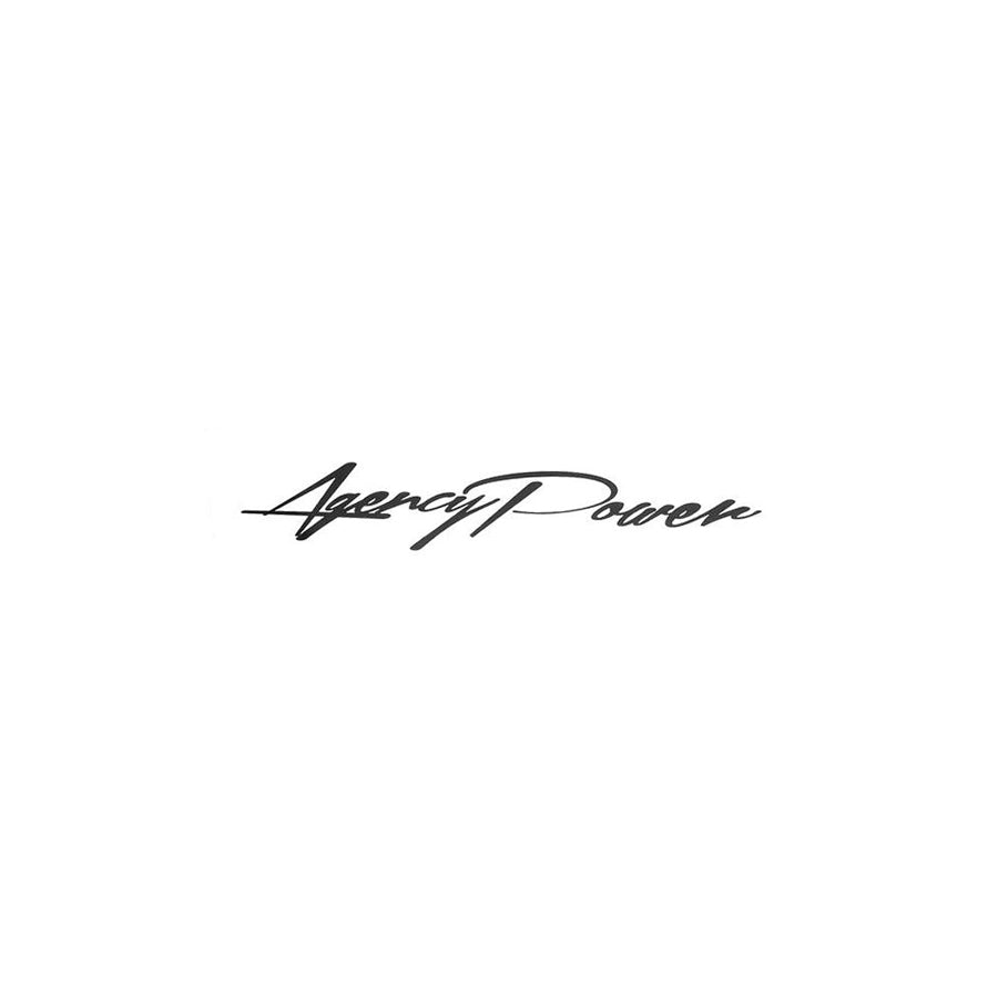 Agency Power Cursive Stickers