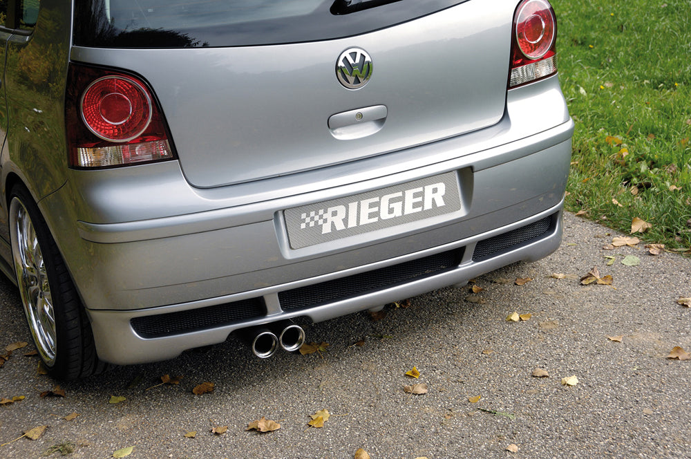 Rieger 00047109 VW 9N Polo Mk5 Rear Diffuser