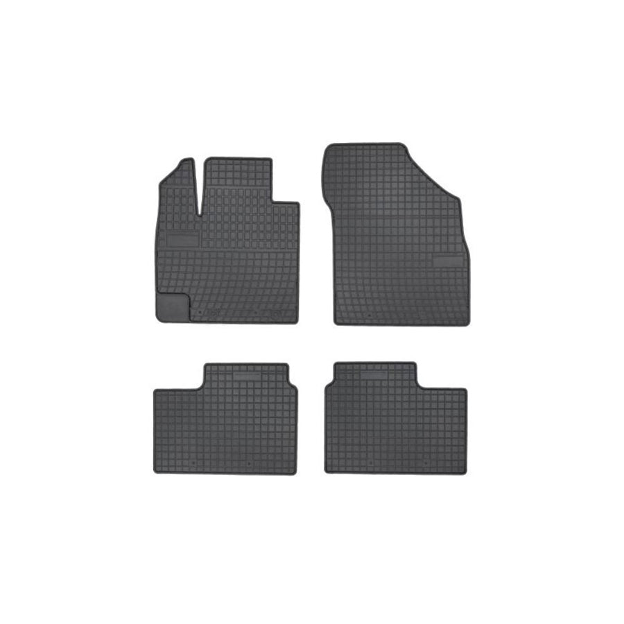 FROGUM Tailored 547556 Floor mat set for SUZUKI Ignis III (MF) Elastomer, Front and Rear, Quantity: 4, Black, (LHD)
