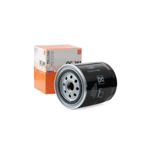 MAHLE ORIGINAL OC 261 Oil Filter Spin-on Filter, with one anti-return valve
