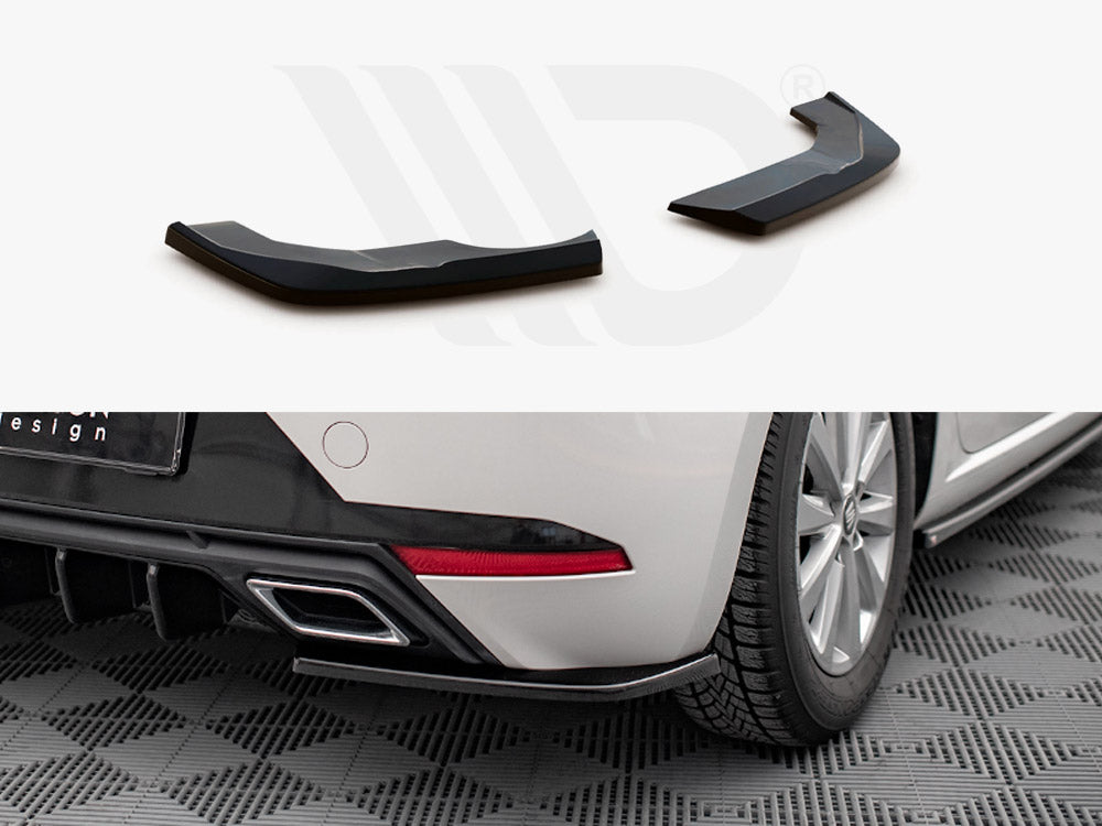 Maxton Design SE-IB-5-RSD1T Rear Side Splitters Seat Ibiza Fr MK5 | Duco Car Parts UK Car Parts