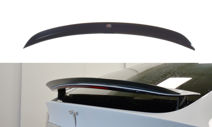 Maxton Design TE-MODELX-CAP2T Spoiler Cap V.2 Tesla Model X | Duco Car Parts UK Car Parts