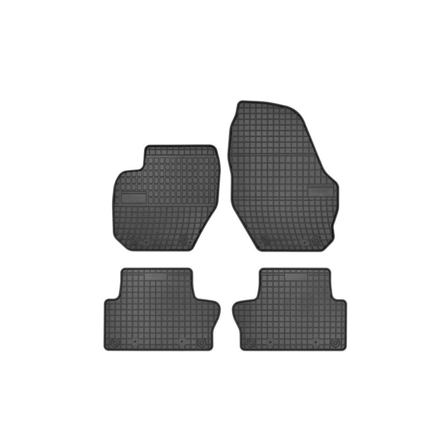 FROGUM Tailored 0942 Floor mat set for VOLVO XC60 I (156) Elastomer, Front and Rear, Quantity: 4, Black, (LHD)