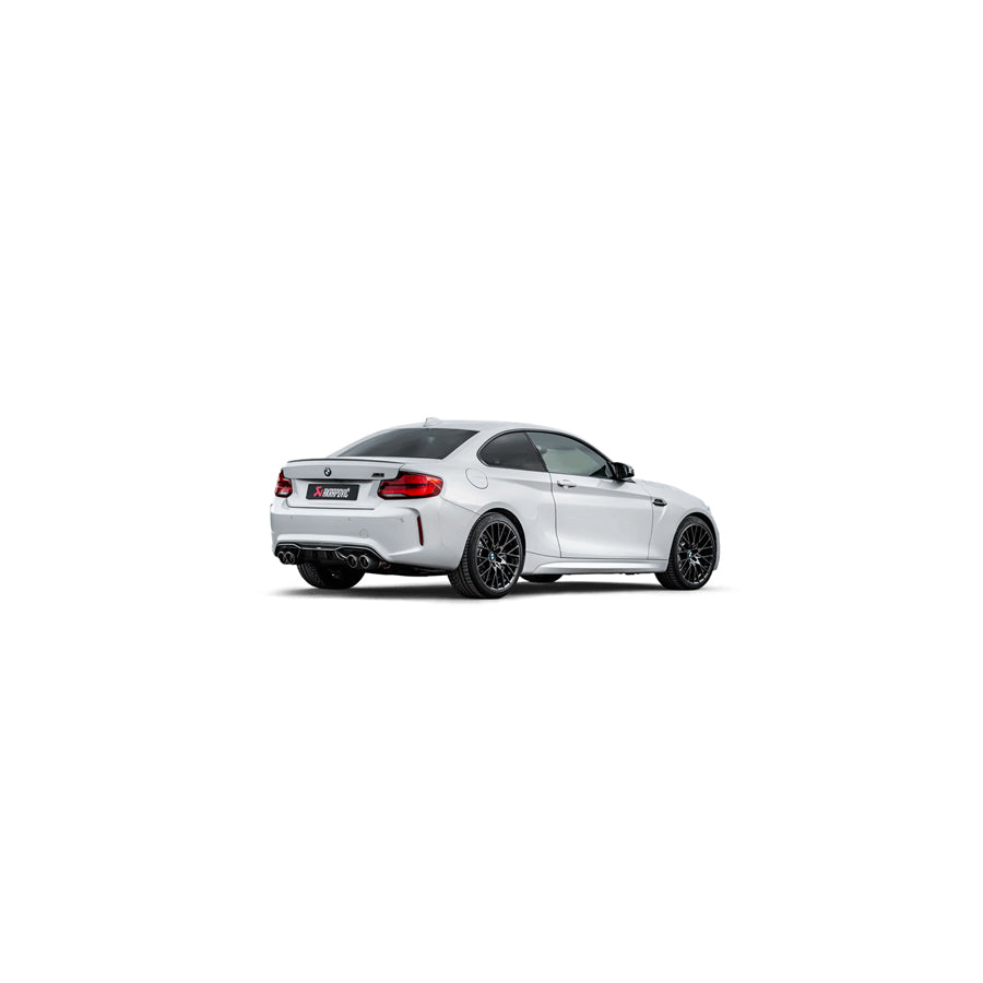 Akrapovic BMW F87 M2 Competition OPF/GPF Titanium Slip-On Line Exhaust