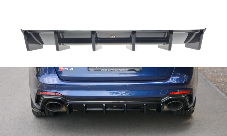 Maxton Design AU-RS4-B9-AV-RS1T Rear Valance Audi RS4 B9 Avant | Duco Car Parts UK Car Parts