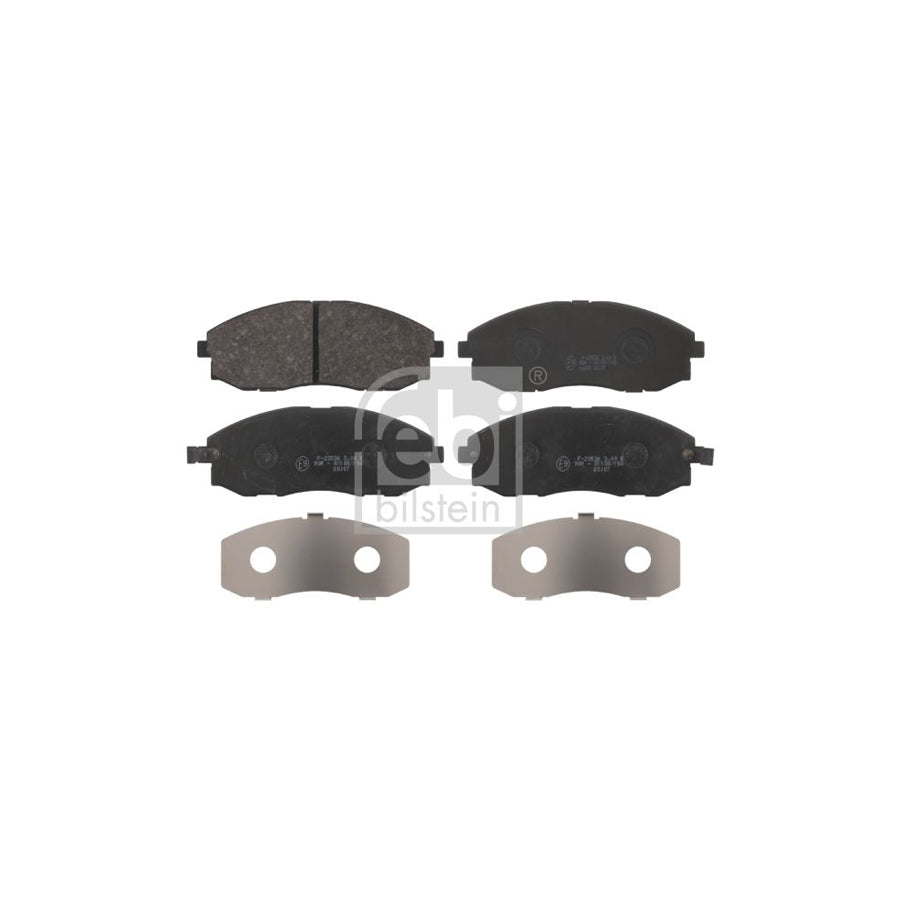 Febi Bilstein 16680 Brake Pad Set Front Axle With Acoustic Wear Warning