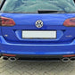 Maxton Design Volkswagen Golf R MK7 Estate Central Rear Splitter (without vertical bars)