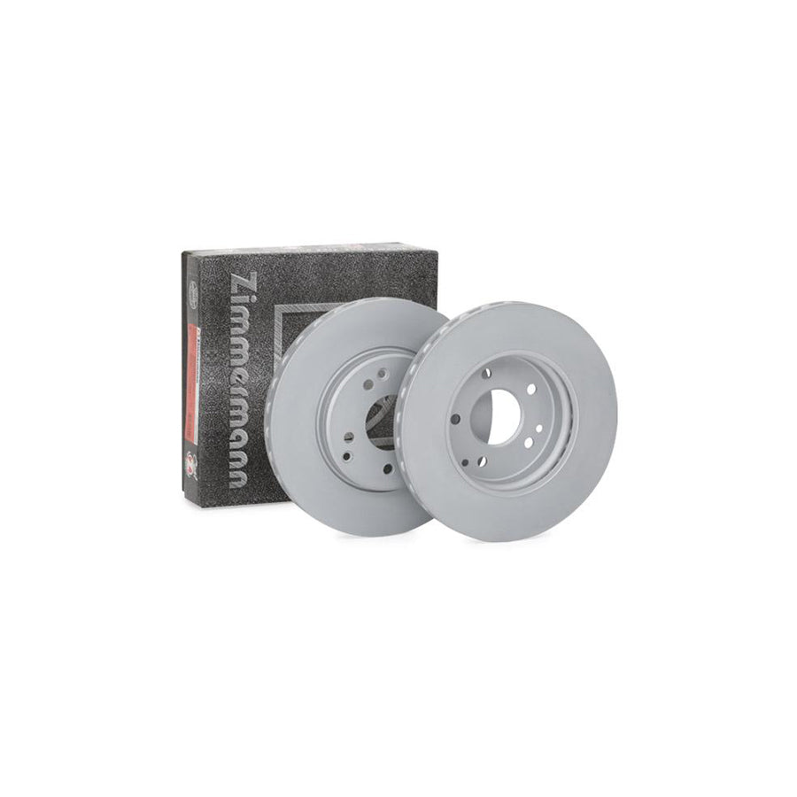 ZIMmERMANN COAT Z 400 1435 20 Brake Disc Internally Vented Coated High carbon