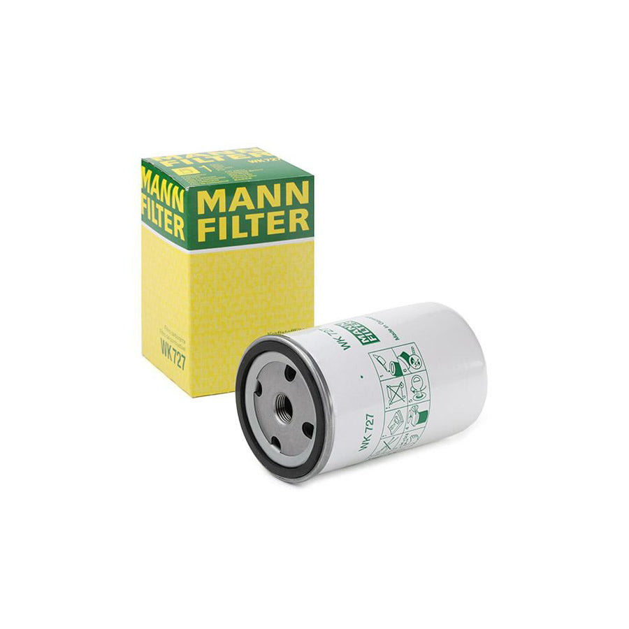 MANN-FILTER WK 727 Fuel filter for Spin-on Filter