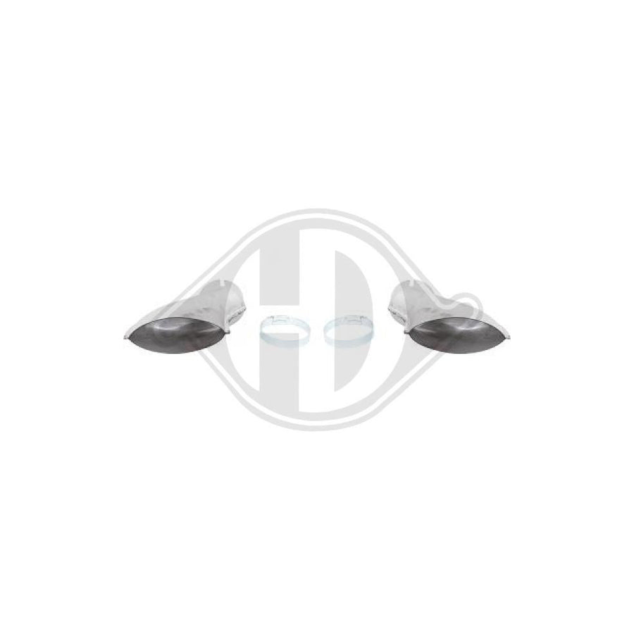DIEDERICHS ZUB00378 Exhaust tip for AUDI A7 Sportback (4GA, 4GF) Metal