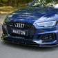 Maxton Design Audi RS4 B9 Front Splitter V.1
