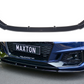 Maxton Design AU-RS4-B9-FD1T Front Splitter V.1 Audi RS4 B9 | Duco Car Parts UK Car Parts