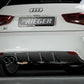 Rieger 00099875 Audi 8X A1 Rear Diffuser