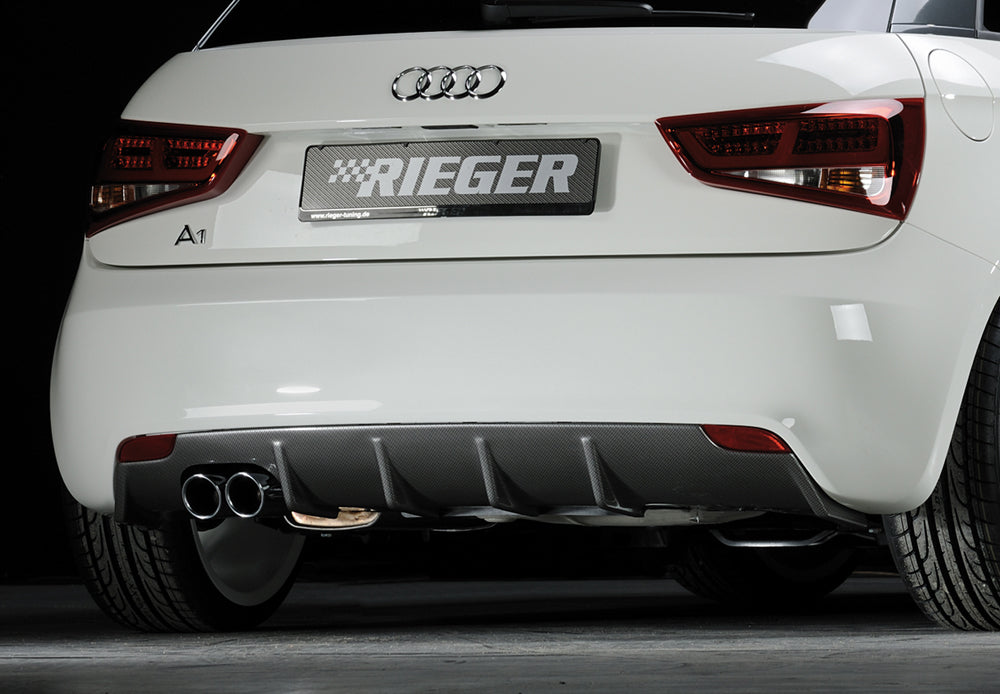 Rieger 00099875 Audi 8X A1 Rear Diffuser