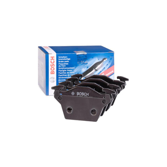 Bosch 0986460002 Brake Pad Set With Anti Squeak Plate BP489