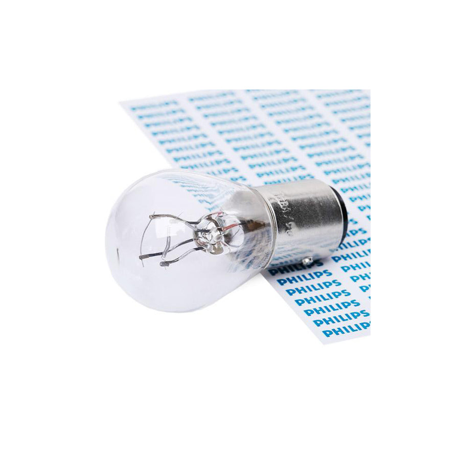 PHILIPS 12594CP Bulb, brake / tail light Ball-shaped lamp, P21/4W, 12V 21/4W, BAZ15d