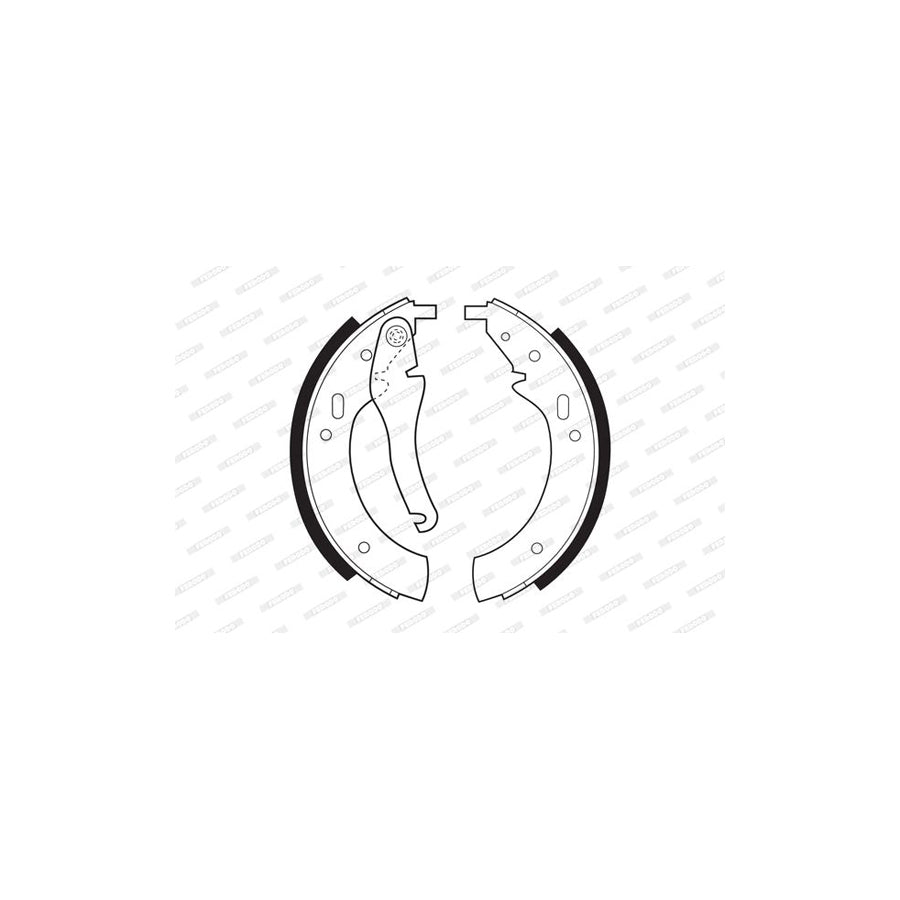 FERODO PREMIER FSB97 Brake Shoe Set