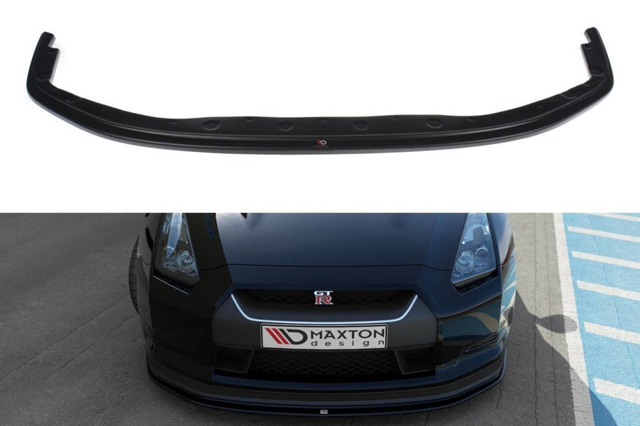 Maxton Design NI-GTR-3-FD2T Front Splitter V.2 Nissan GT-R R35 (Pre-Facelift) | Duco Car Parts UK Car Parts