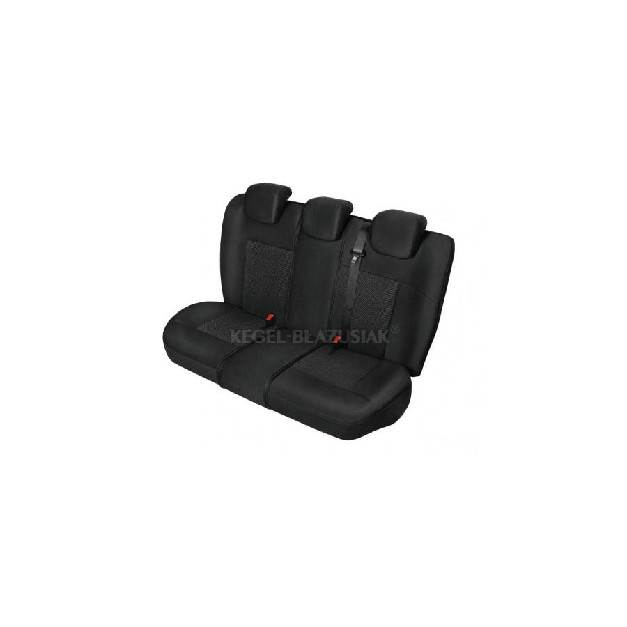 KEGEL 5-1268-233-4010 Car seat cover Black, Polyester, Rear