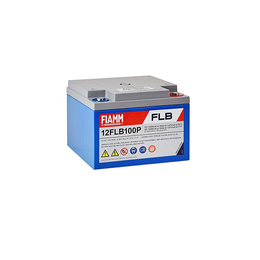 Fiamm FLB VRLA Battery - 12FLB100P