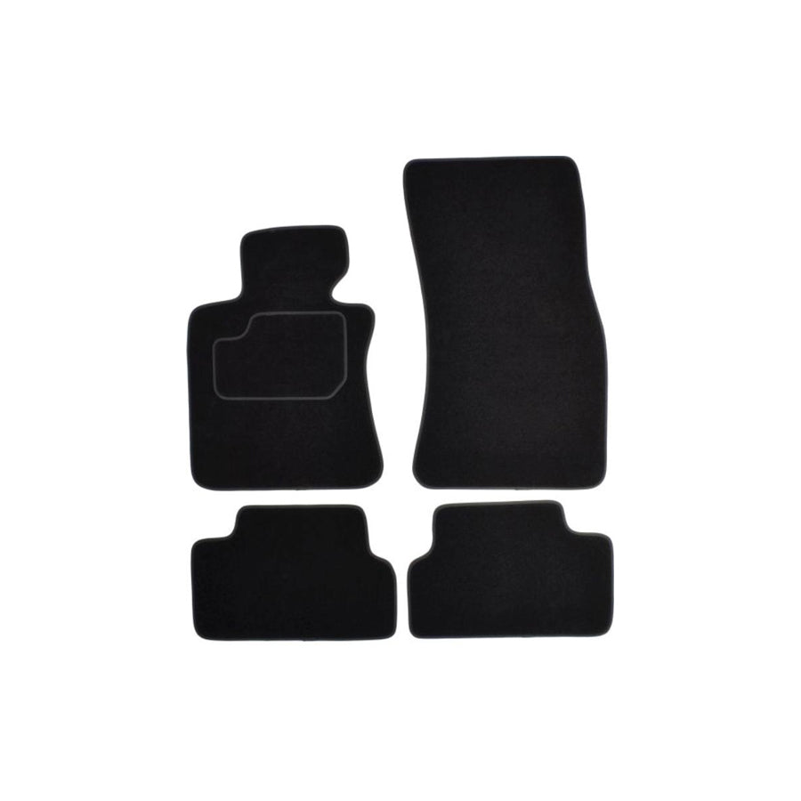 MAMMOOTH A041 BM200 PRM 01 Floor mat set for BMW 6 Coupe (E63) Textile, Front and Rear, Quantity: 4, Black