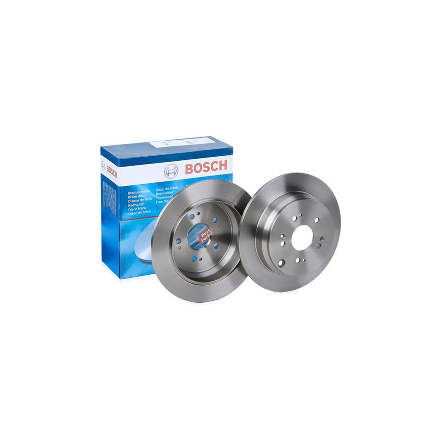BOSCH 0 986 479 449 Brake Disc for HONDA CR V Solid Oiled