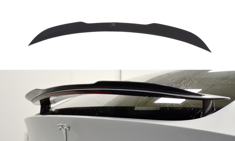 Maxton Design TE-MODELX-CAP1T Spoiler Cap V.1 Tesla Model X | Duco Car Parts UK Car Parts