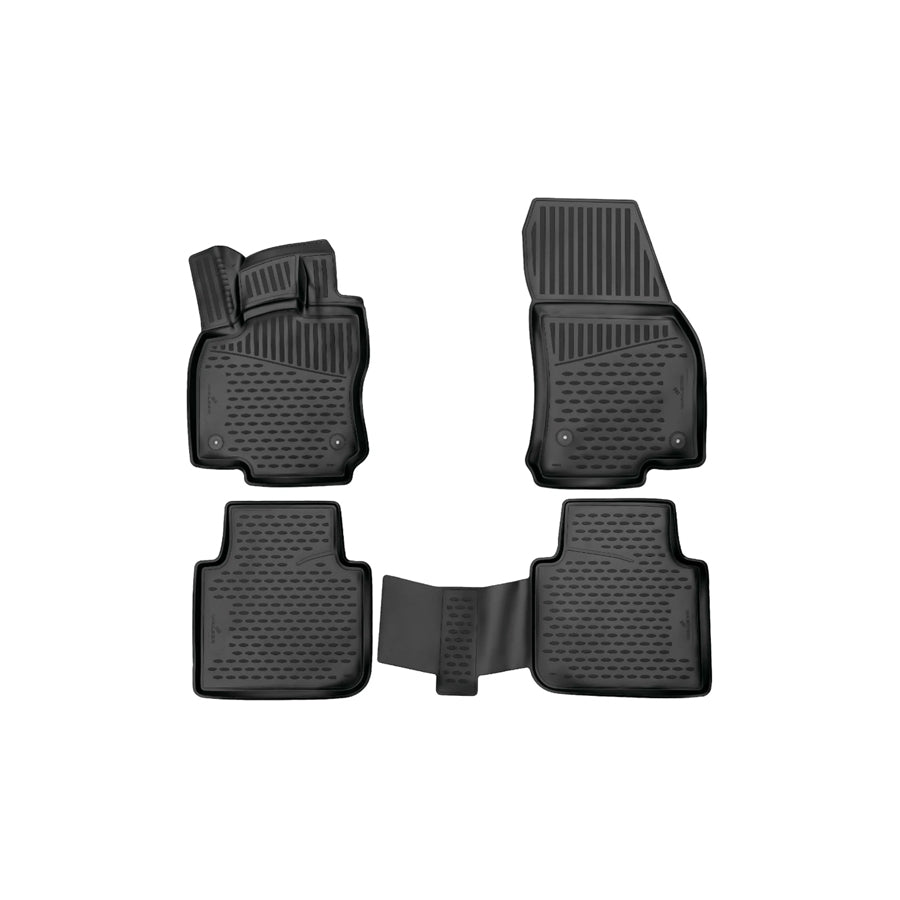 WALSER XTR 75076 Floor mat set Front and Rear