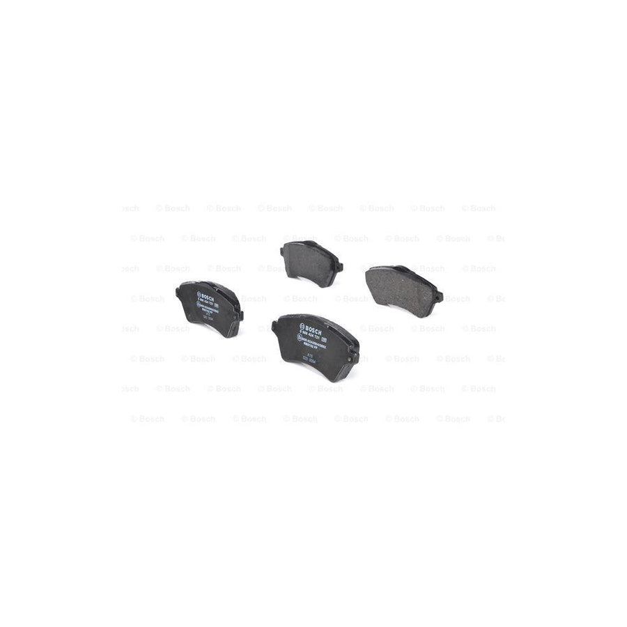 Bosch 0986424721 Brake Pad Set For Land Rover Freelander With Anti Squeak Plate BP432