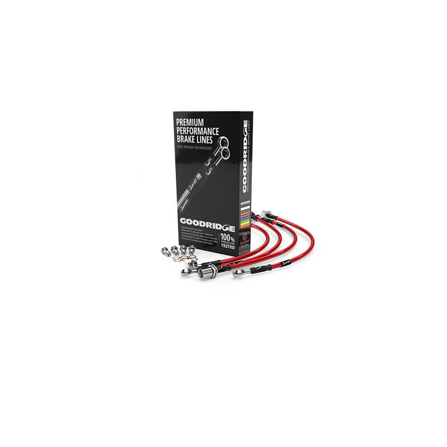 Goodridge BMW MINI F39 F40 F46 F54 F60 Brake Hose Kit (Inc. 118i, 220d, Clubman Cooper S & Countryman JCW)