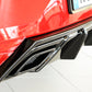 Rieger 00088166 SEAT KJ Rear Diffuser (Ibiza FR & Ibiza) - Glossy Black