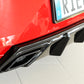Rieger 00088166 SEAT KJ Rear Diffuser (Ibiza FR & Ibiza) - Glossy Black