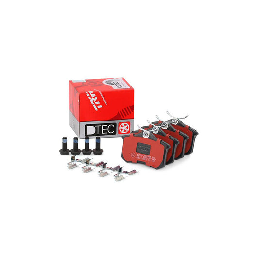 TRW Dtec Cotec Gdb1330Dte Brake Pad Set Not Prepared For Wear Indicator With Brake Caliper Screws With Accessories