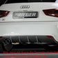 Rieger 00099874 Audi 8X A1 Rear Diffuser