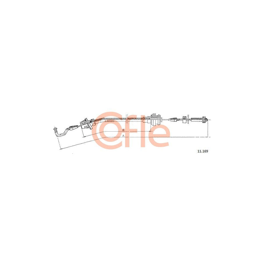 COFLE 11.169 Throttle Cable for BMW 3 Series | Duco Car Parts UK Car Parts