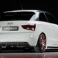 Rieger 00099874 Audi 8X A1 Rear Diffuser for Original Tailpipe Left - Carbon-Look